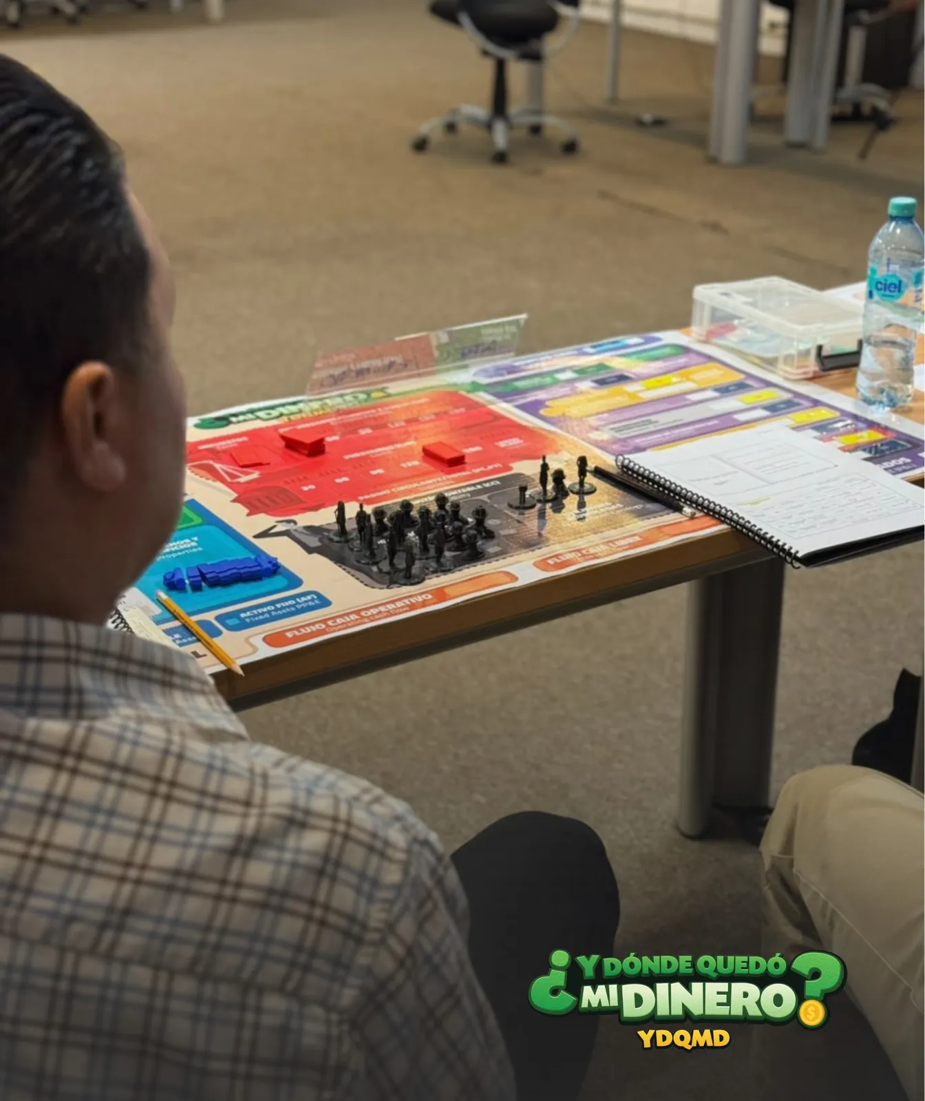 Tablero en juego en Coparmex Culiacán